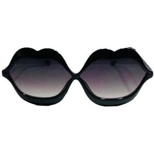 6023 | Black Lip Novelty Sunglasses